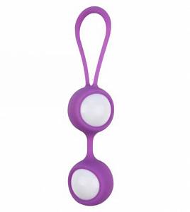 Вагинальные шарики MisSweet Geisha Balls Baby, фиолетовые