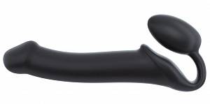 Безремневой страпон Strap-On-Me Dildo Size L, черный