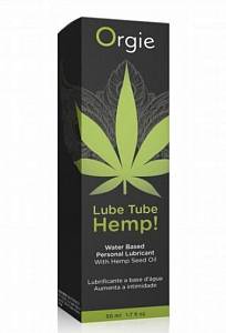 Лубрикант Orgie Lube Tube Hemp, 50 мл